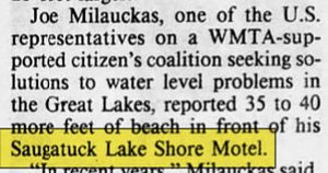 Lake Shore Resort - May 1988 Article